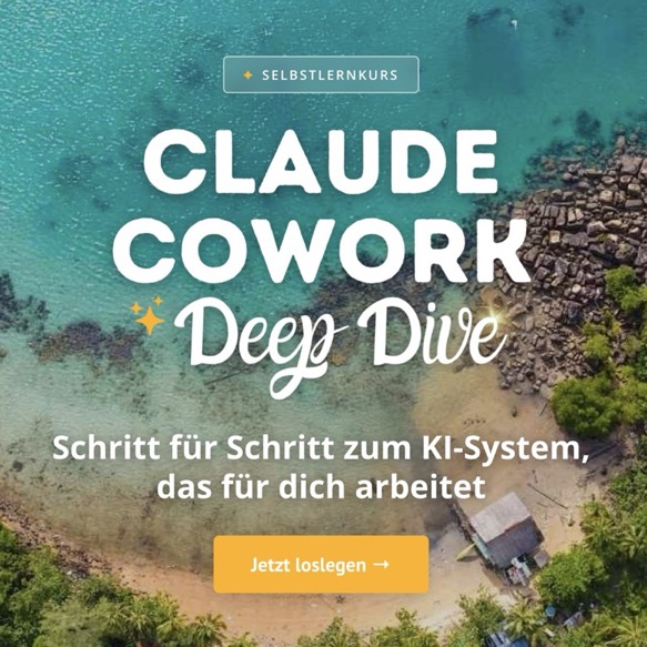 Claude Cowork Deep Dive Selbstlernkurs