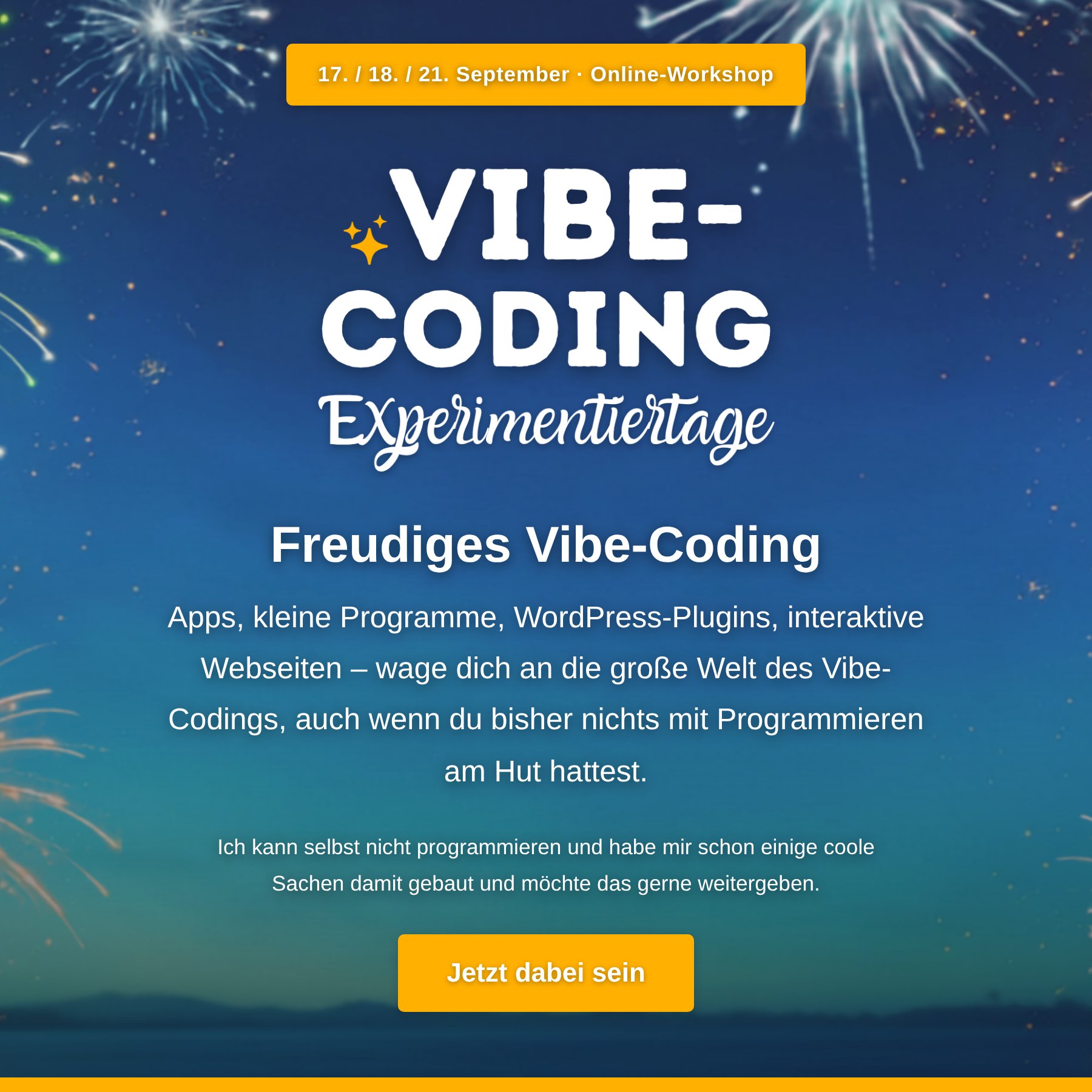 Vibe-Coding Experimentiertage
