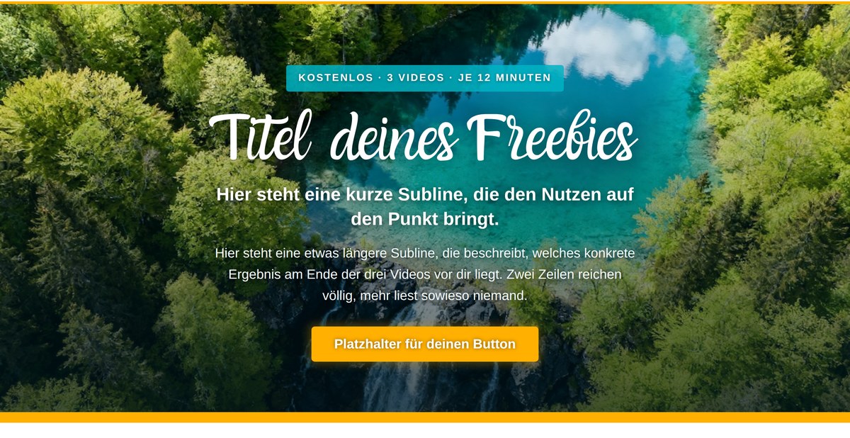Vorschau: Titel deines Freebies